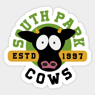 South Park cows Sticker